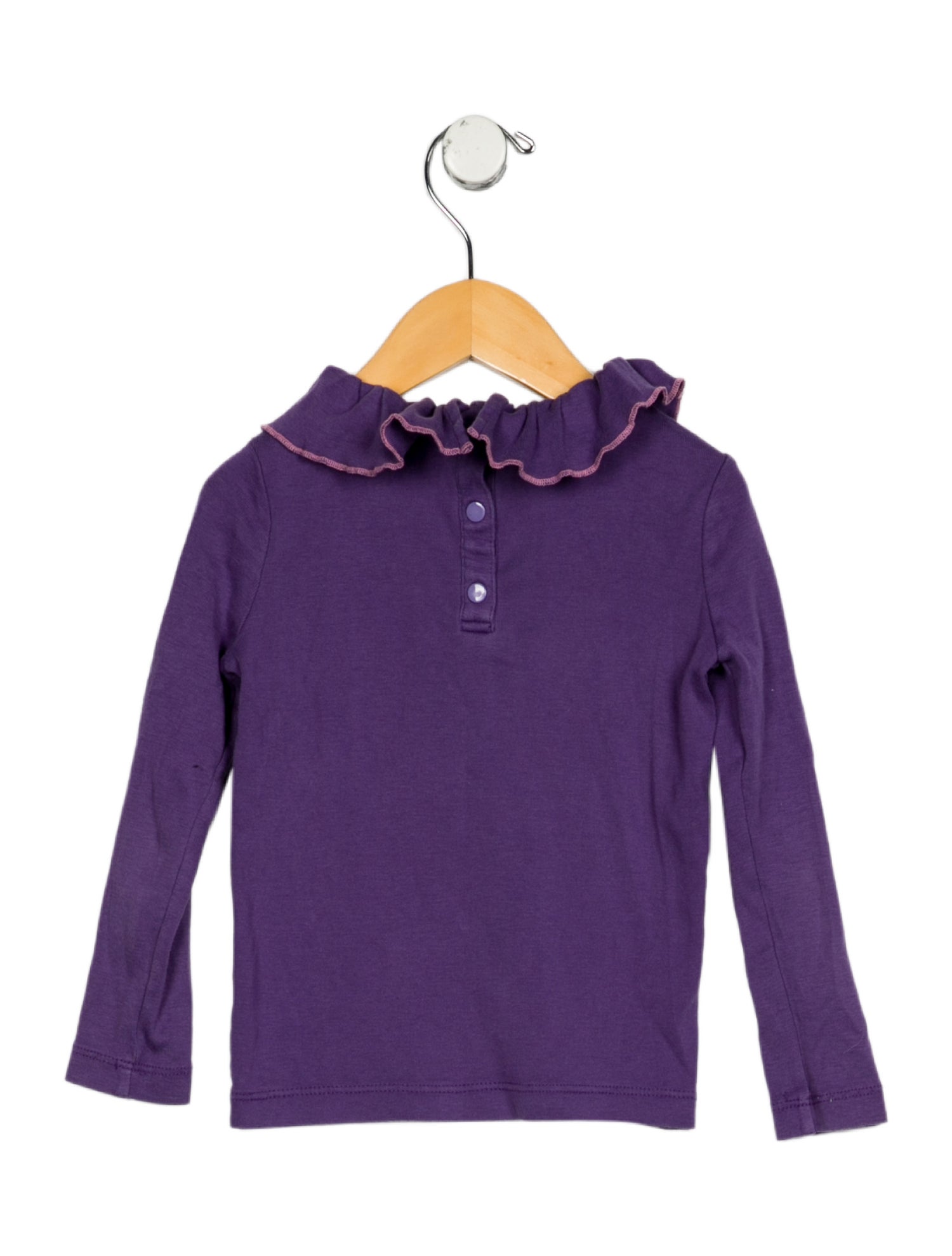 Misha and Puff Toddler Girls' Ruffle Long Sleeve Top