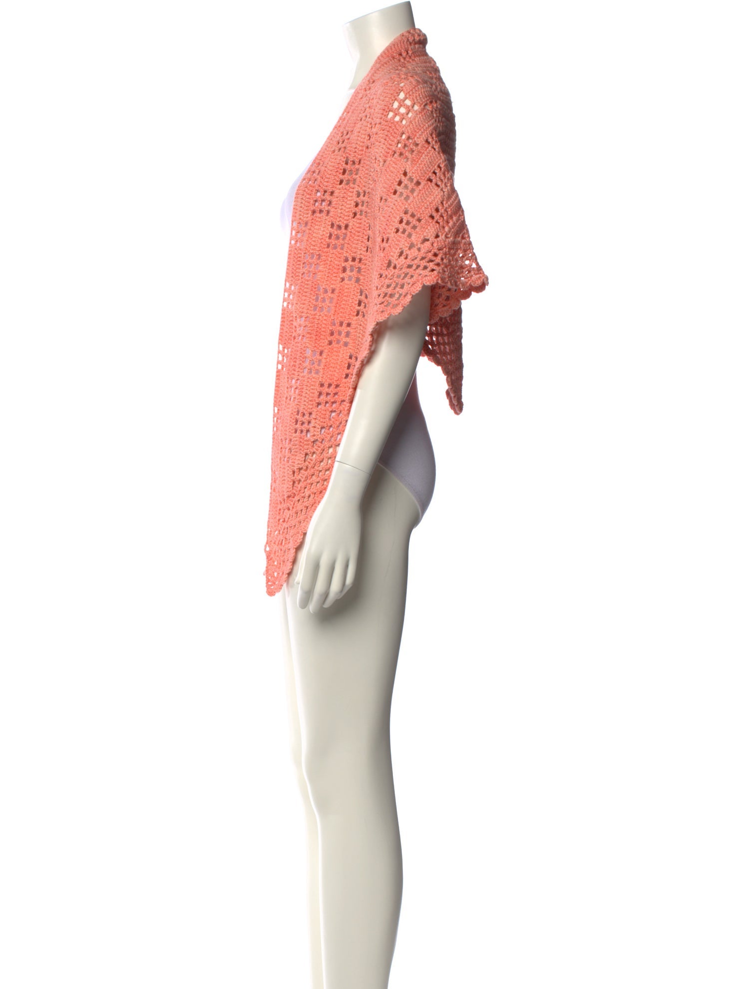 Misha and Puff Merino Wool Lace Pattern Sweater