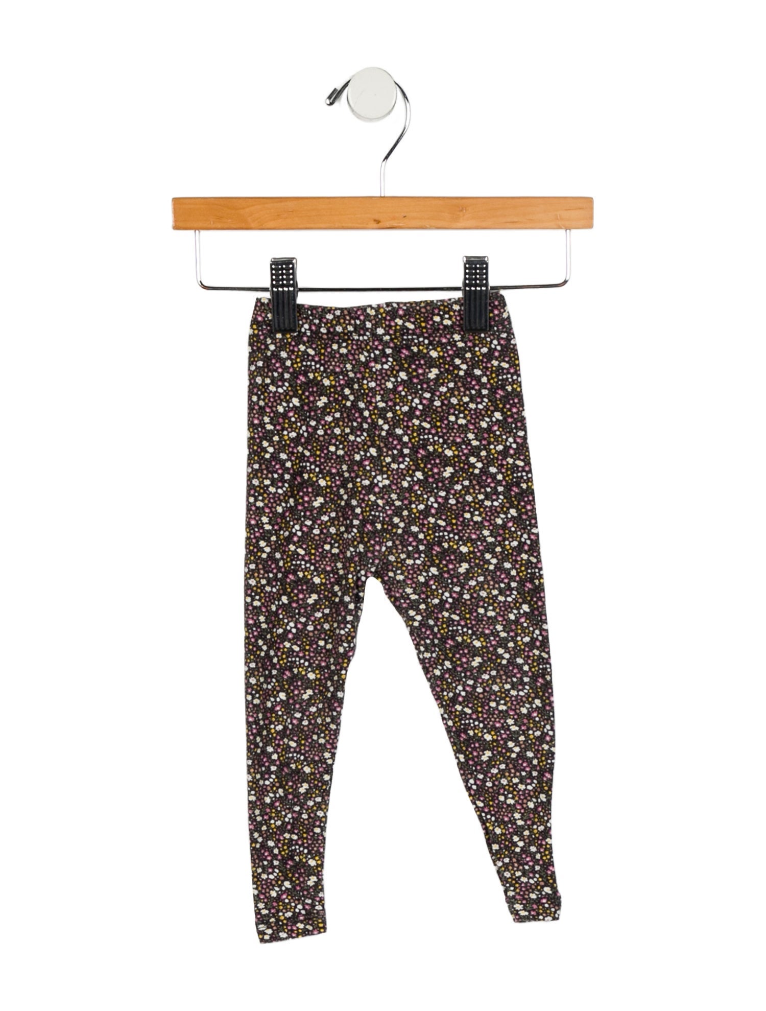 Misha and Puff Infant Girls' Black Multicolor Leggings