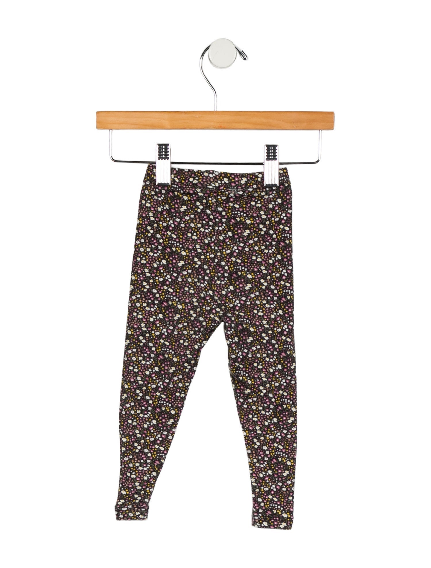 Misha and Puff Infant Girls' Black Multicolor Leggings