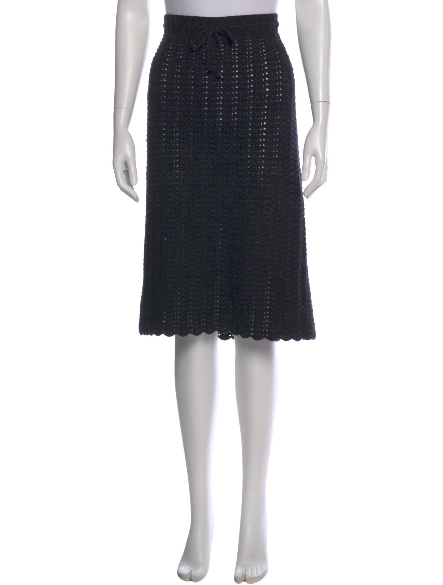 Misha and Puff Merino Wool Knee-Length Skirt