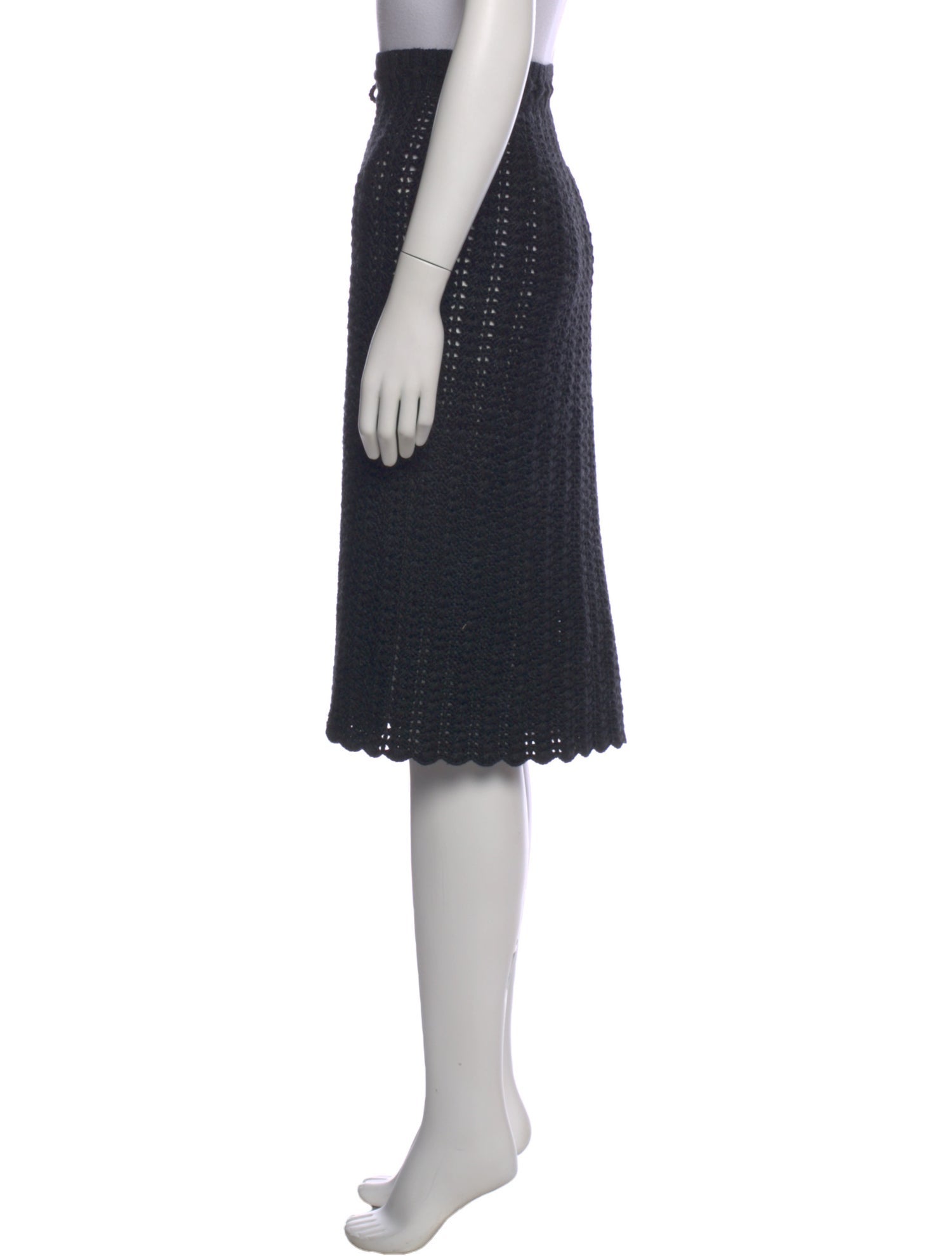 Misha and Puff Merino Wool Knee-Length Skirt