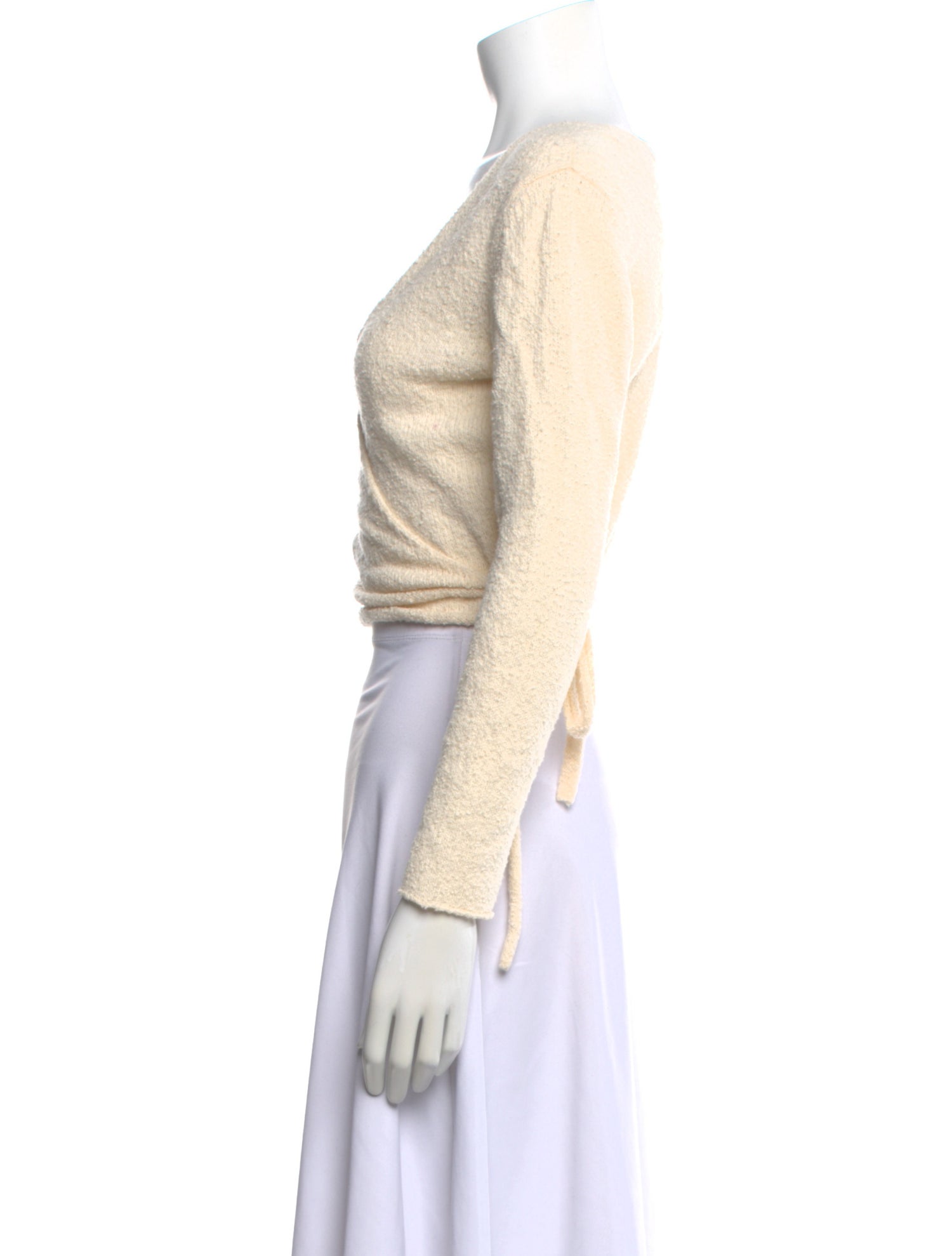 Misha and Puff V-Neck Long Sleeve Top