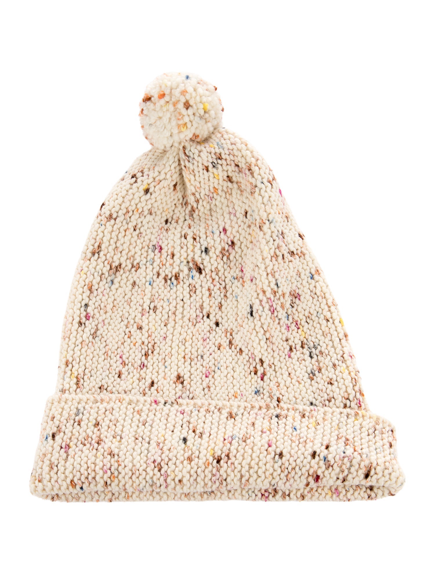 Misha and Puff Wool Knit Beanie
