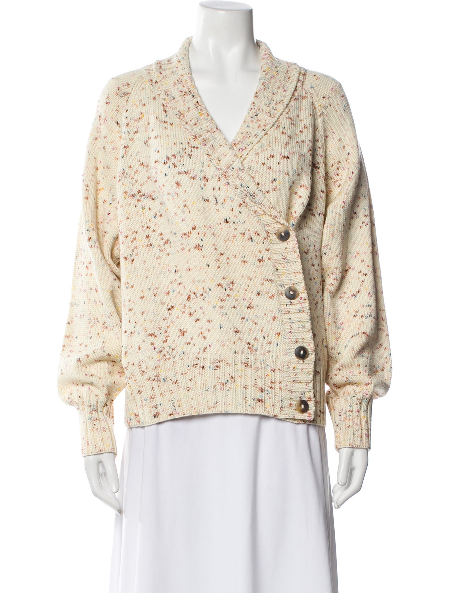 Misha and Puff Merino Wool V-Neck Sweater w/ Tags