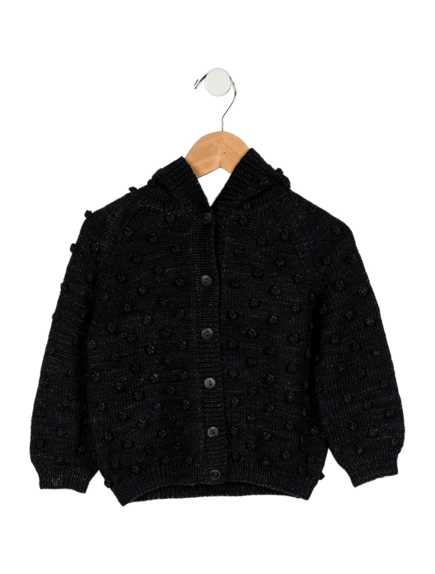 Misha and Puff Kids Girls' Wool Cardigan