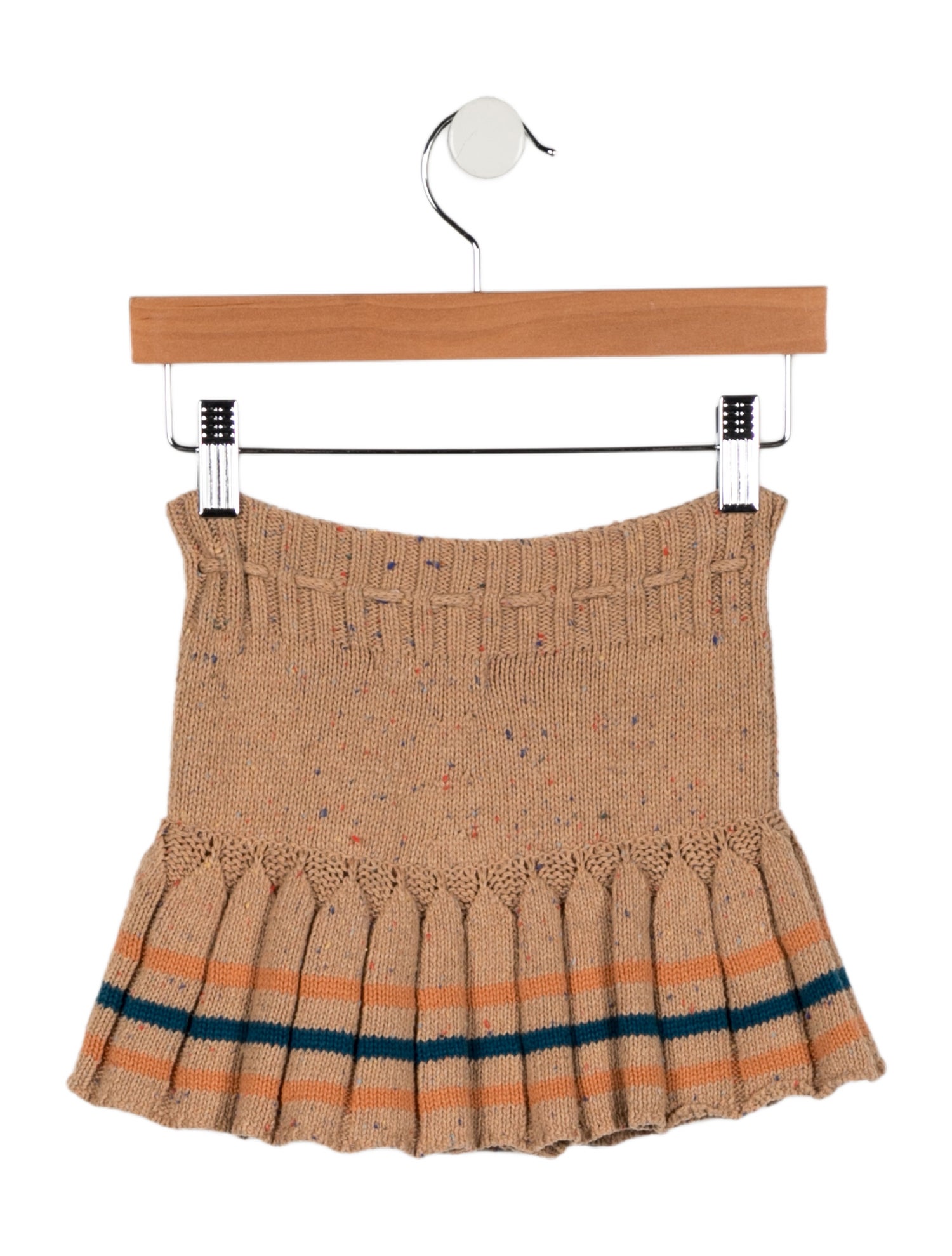 Misha and Puff Toddler Girls' Knit Pleated Skirt