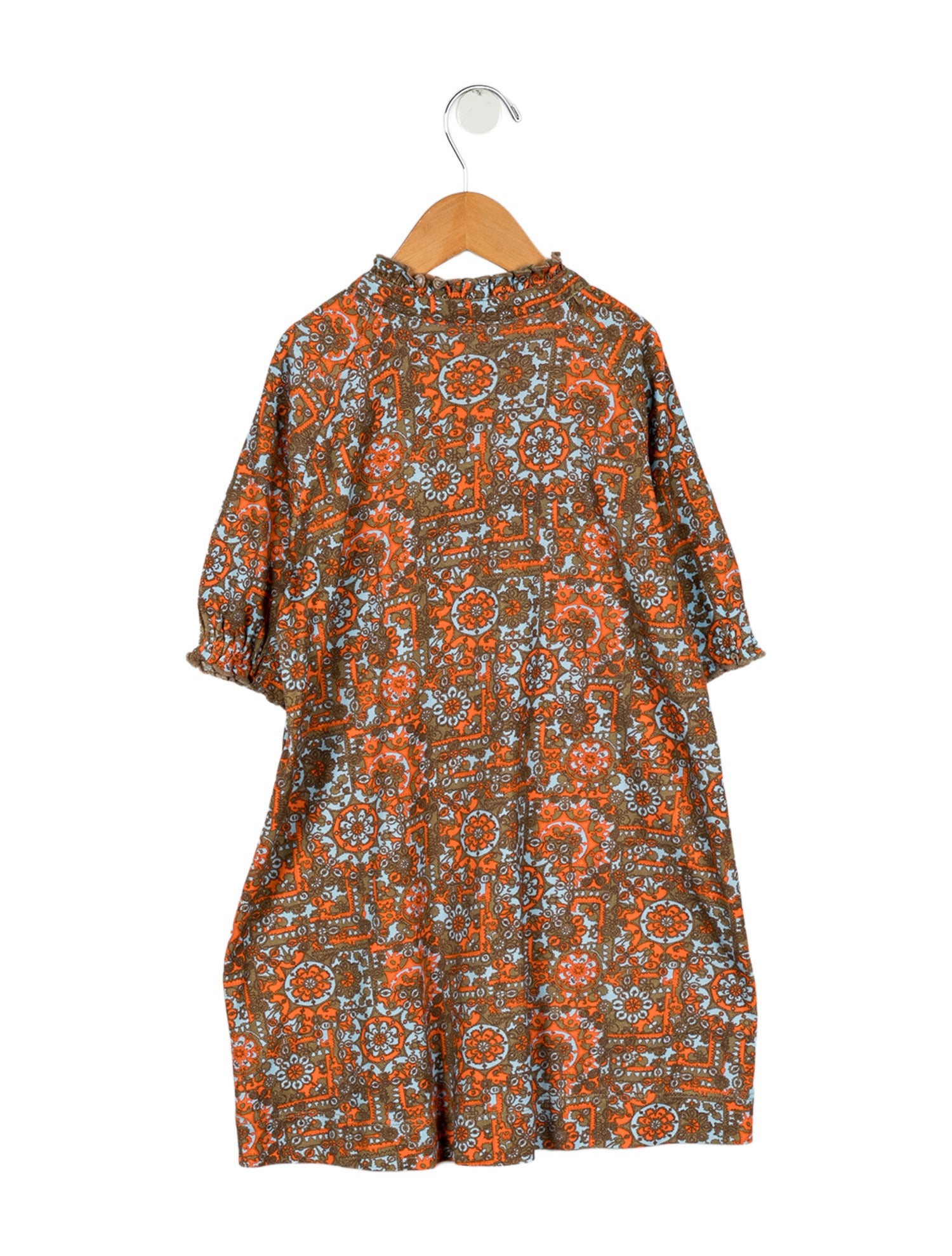Misha and Puff Toddler Girls' Printed Ruffled Dress