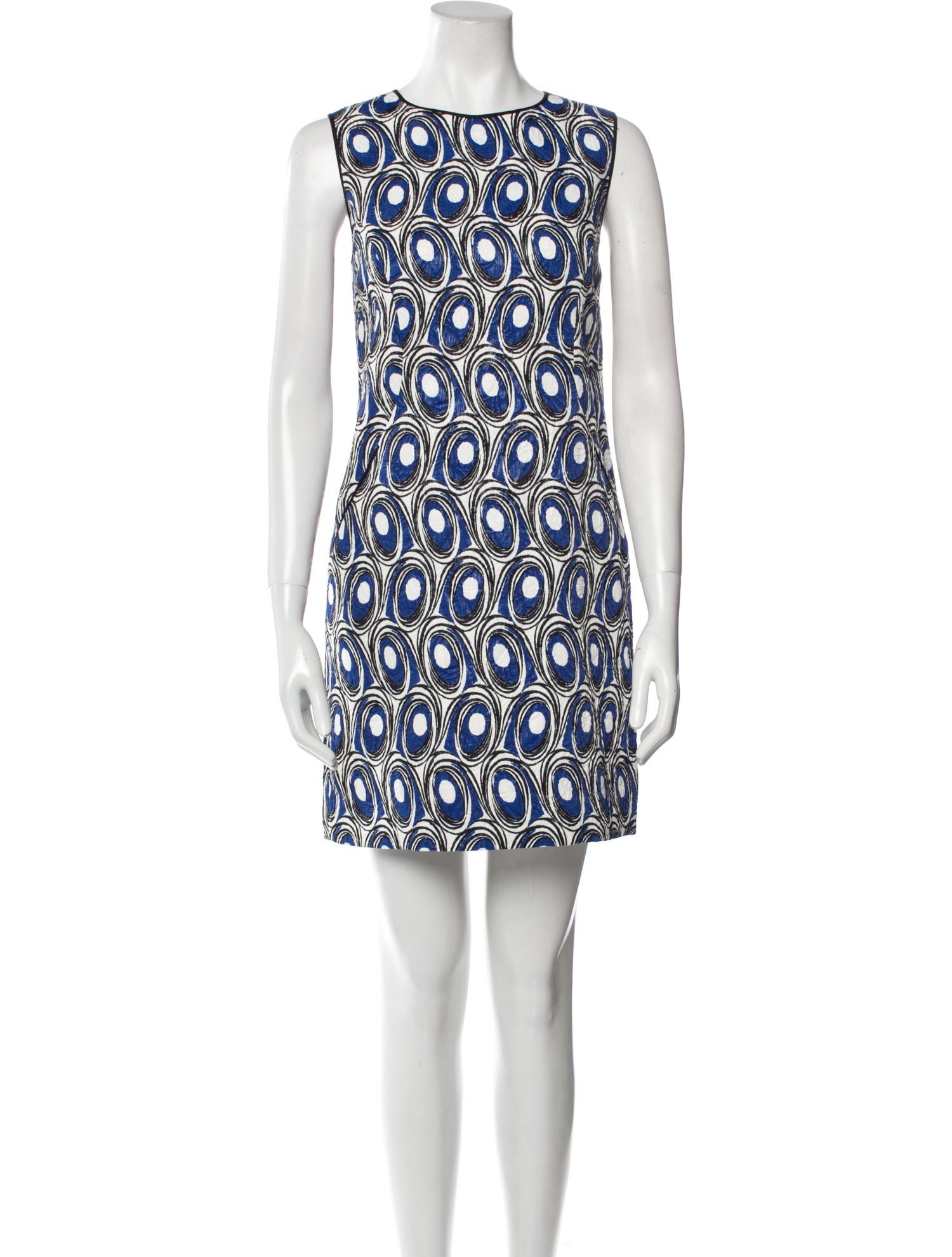 Miss Wu Printed Mini Dress w/ Tags