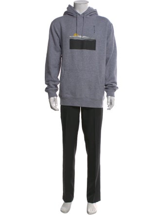 Miura Graphic Print Crew Neck Hoodie