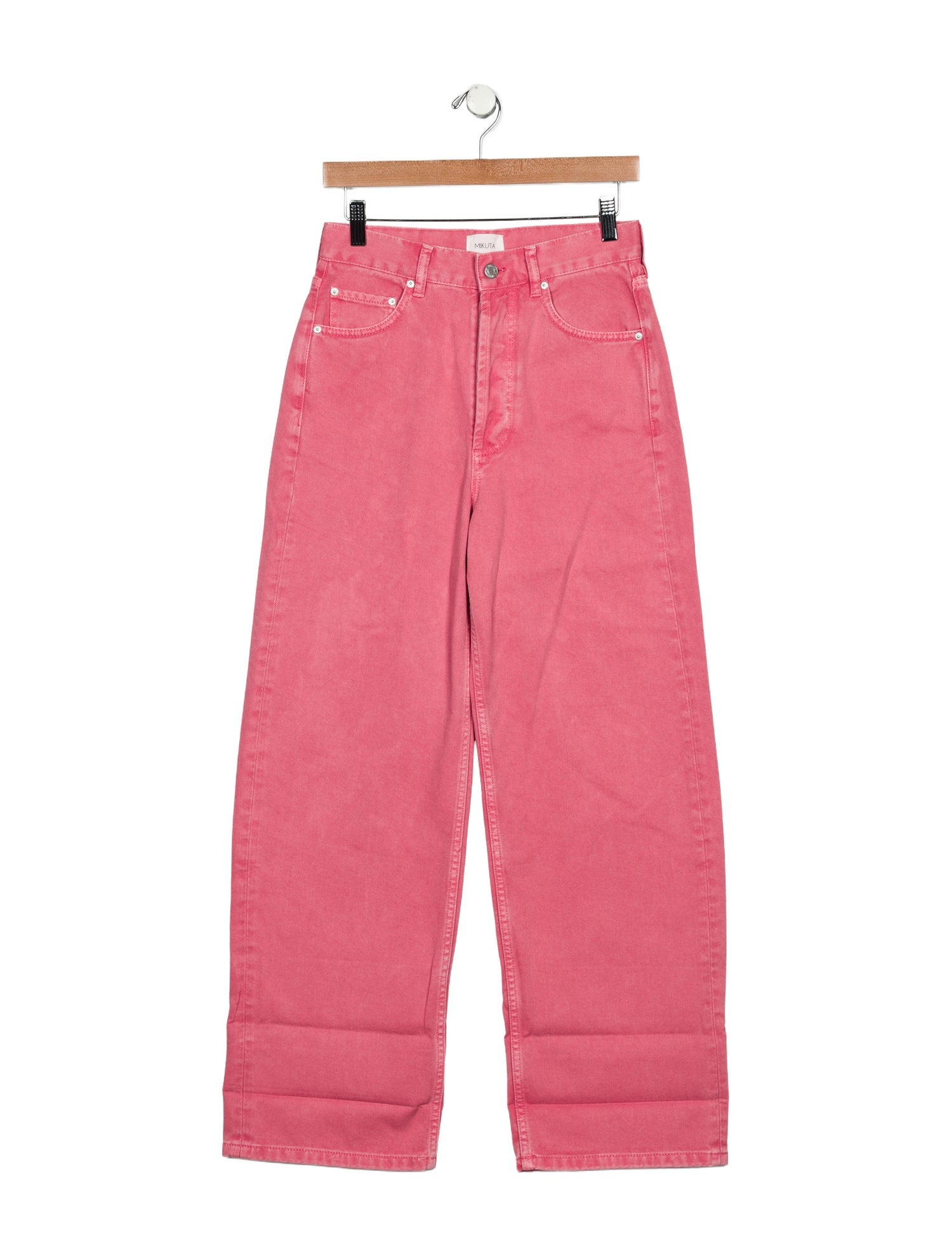 MIKUTA High-Rise Wide Leg Jeans