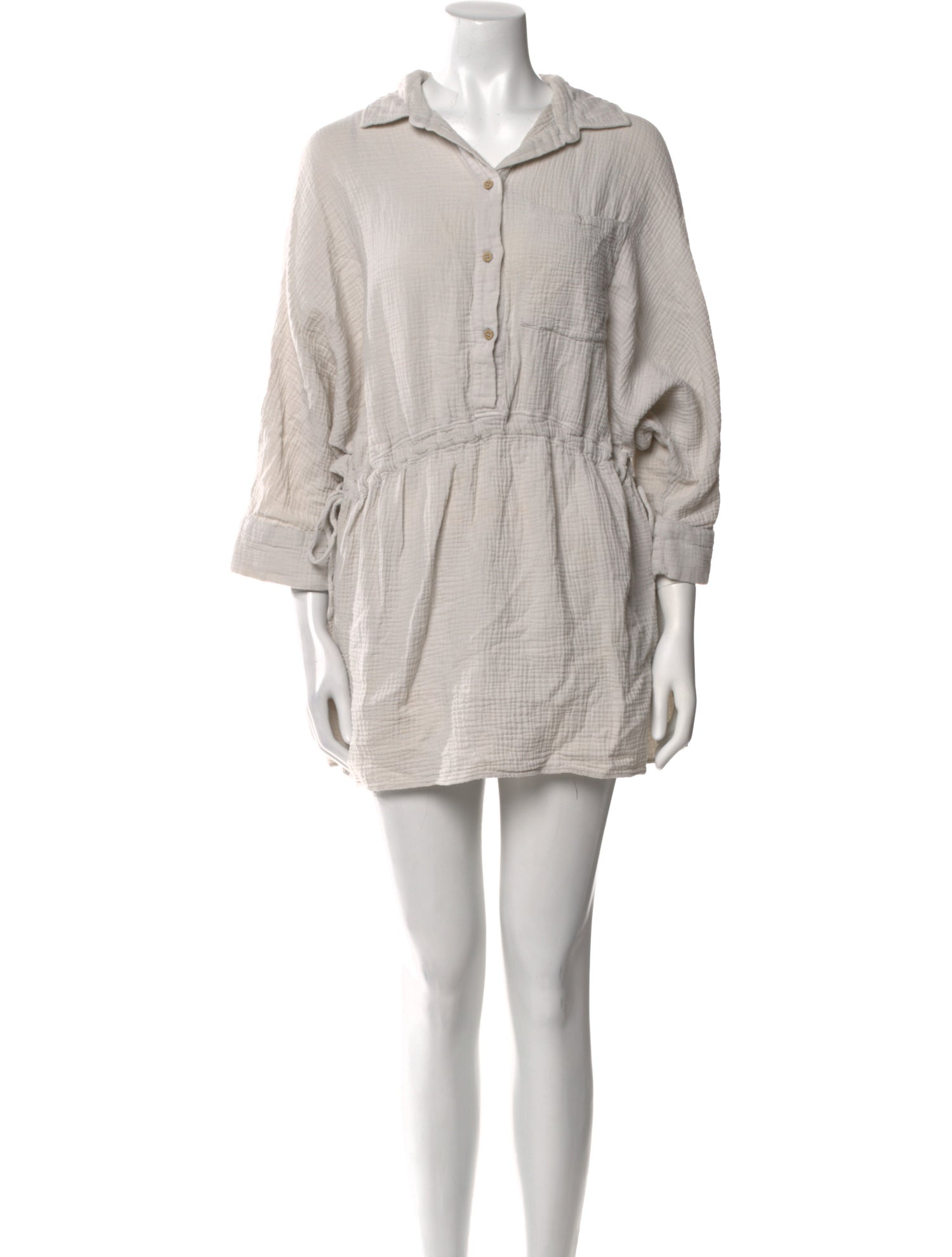 MIKUTA Three-Quarter Sleeve Sweatshirt