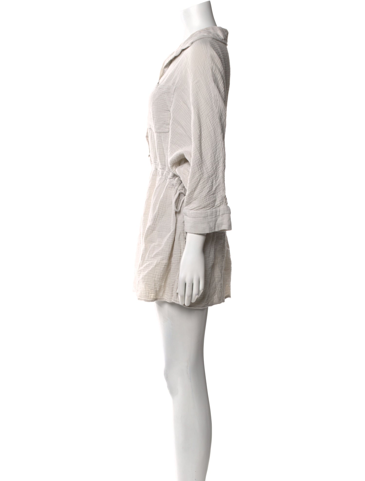 MIKUTA Three-Quarter Sleeve Sweatshirt