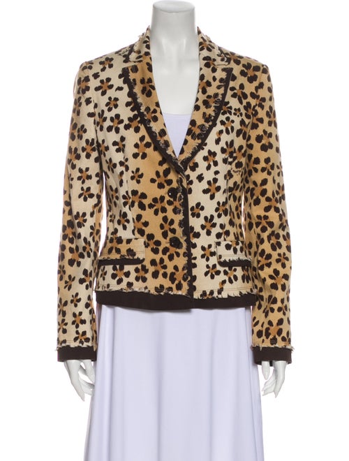 Moschino Jeans Printed Blazer