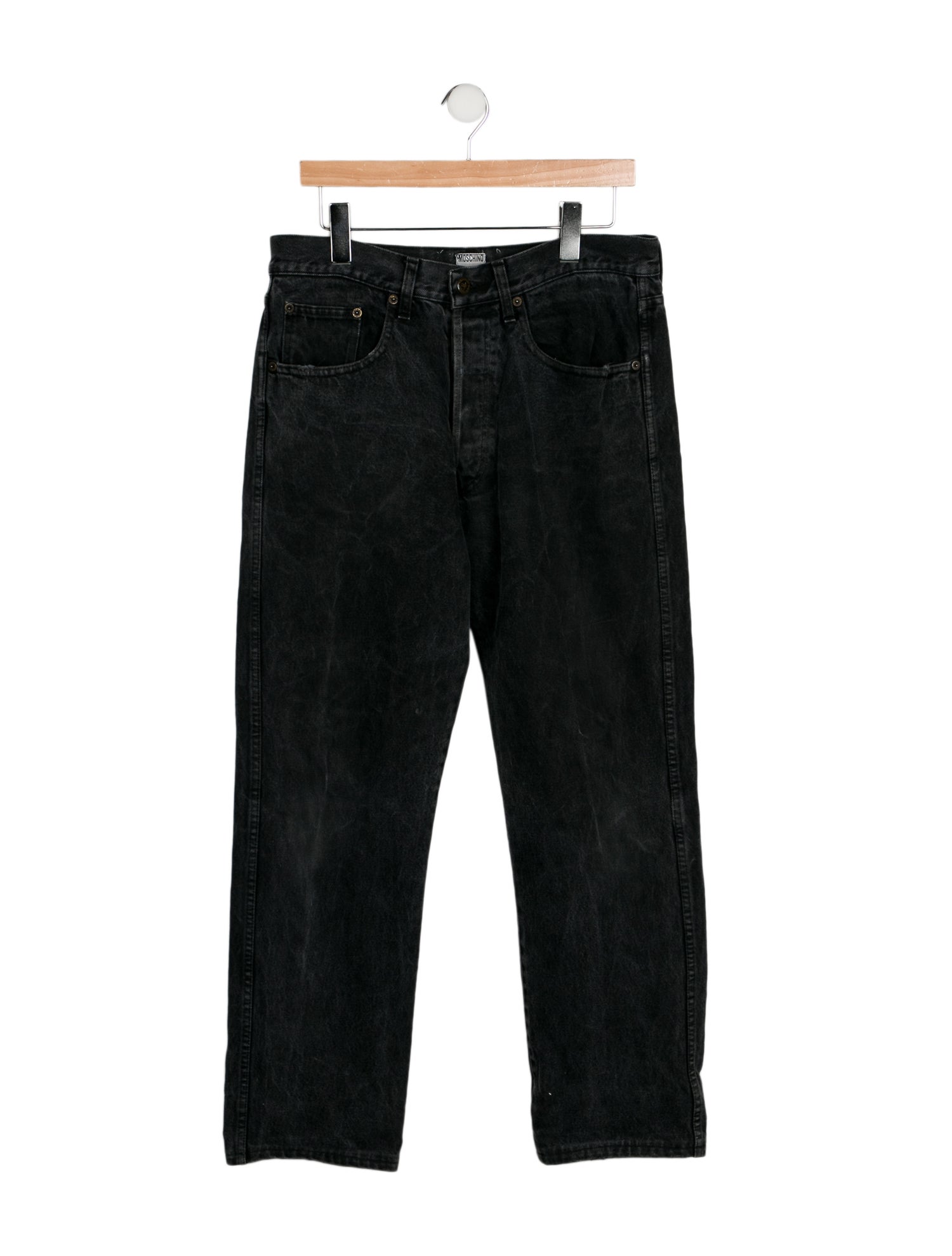 Moschino Jeans High-Rise Wide Leg Jeans