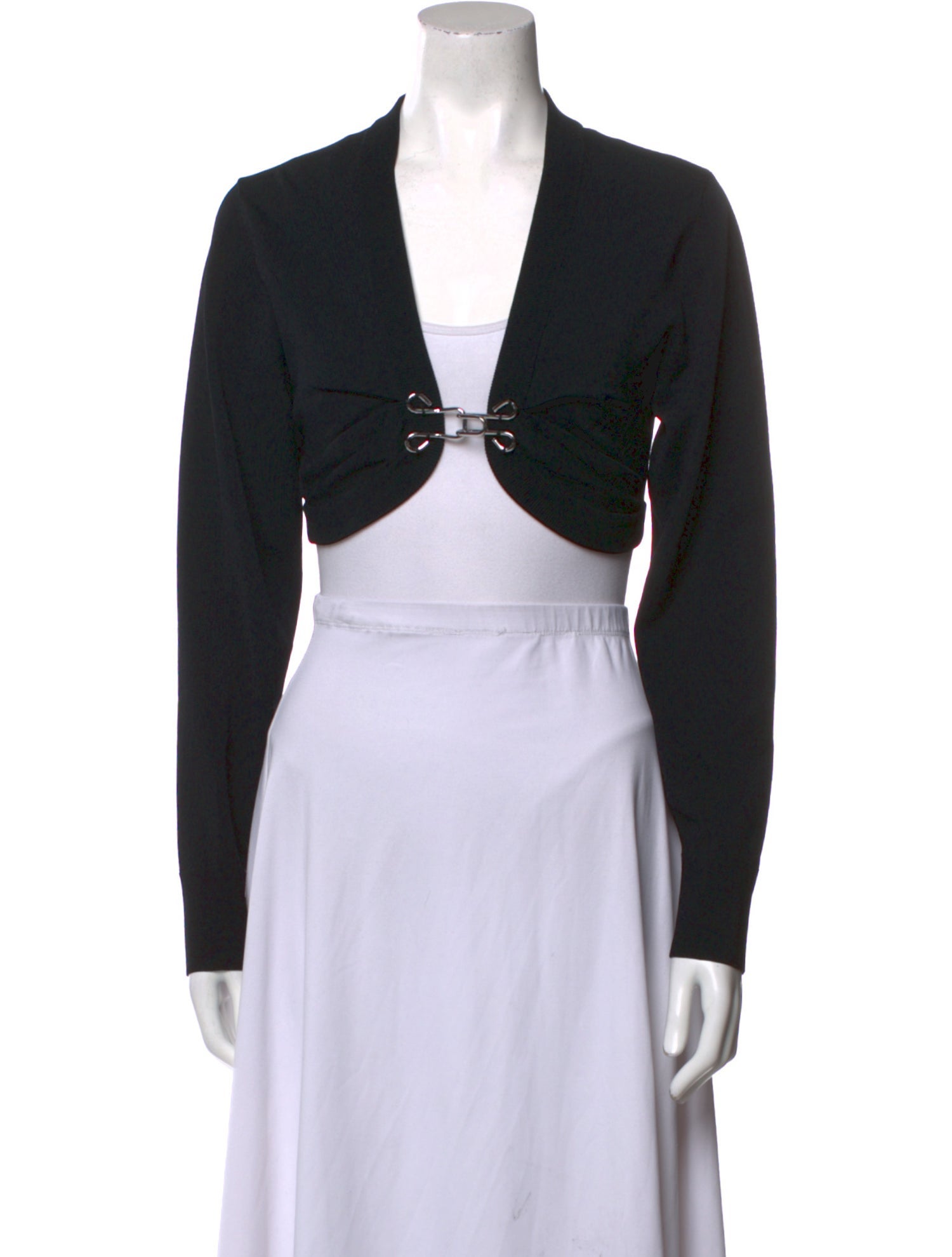 Moschino Jeans Plunge Neckline Sweater