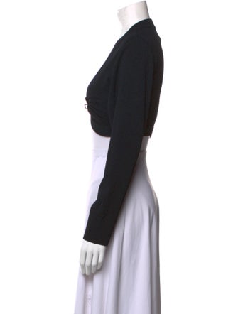 Moschino Jeans Plunge Neckline Sweater