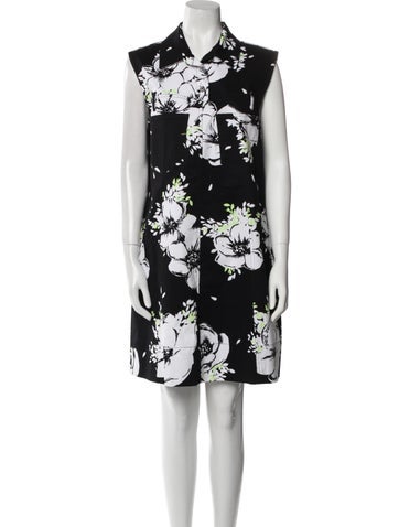 Moschino Jeans Dresses Floral Print Knee-Length Dress XL