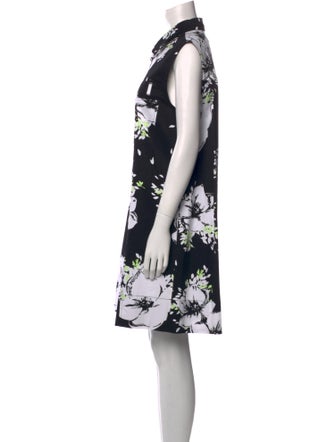 Moschino Jeans Floral Print Mini Dress