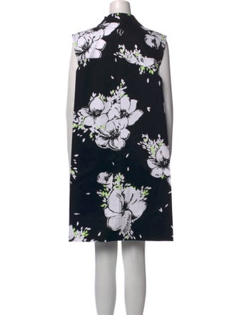 Moschino Jeans Floral Print Mini Dress