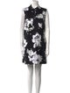 Moschino Jeans Floral Print Mini Dress
