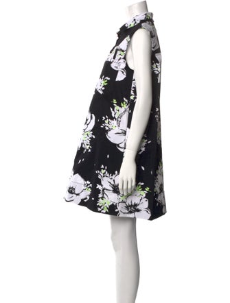 Moschino Jeans Floral Print Mini Dress