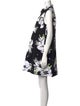 Moschino Jeans Floral Print Mini Dress