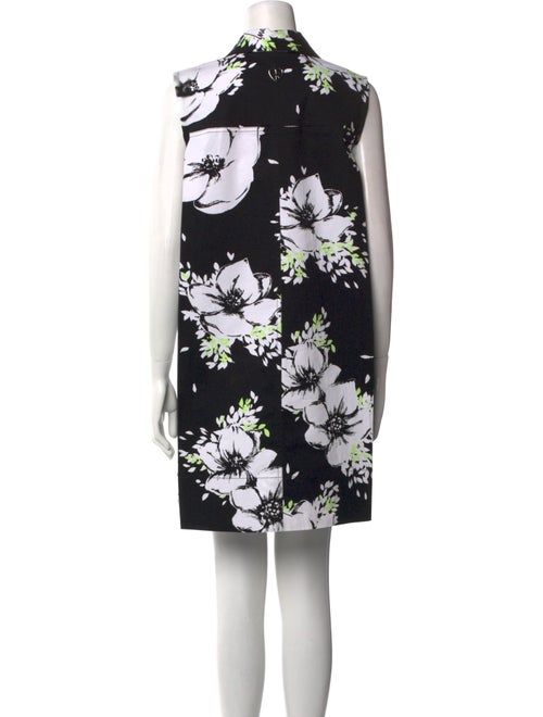 Moschino Jeans Floral Print Mini Dress