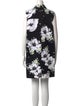 Moschino Jeans Floral Print Mini Dress
