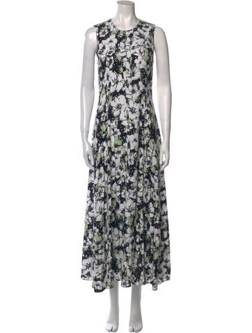 Moschino Jeans Dresses Floral Print Long Dress M
