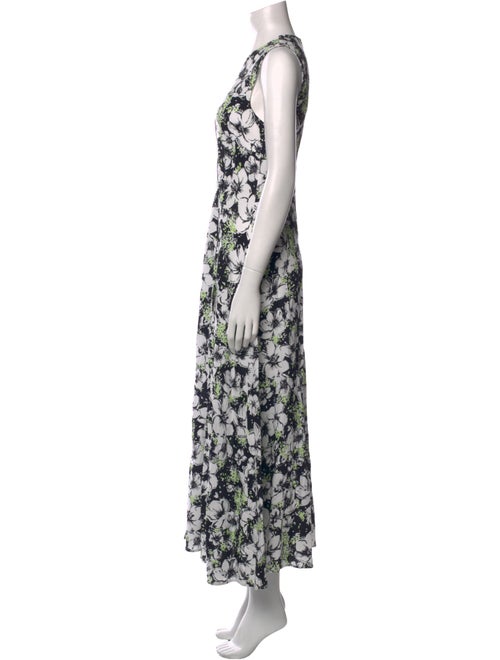 Moschino Jeans Floral Print Long Dress