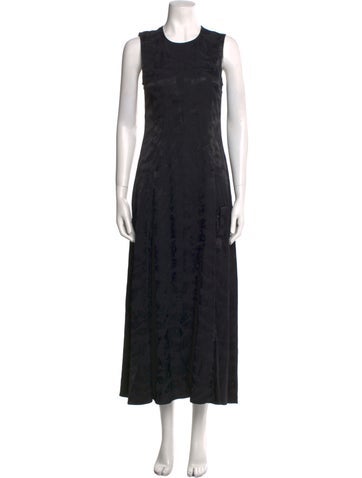 Moschino Jeans Dresses Crew Neck Long Dress S