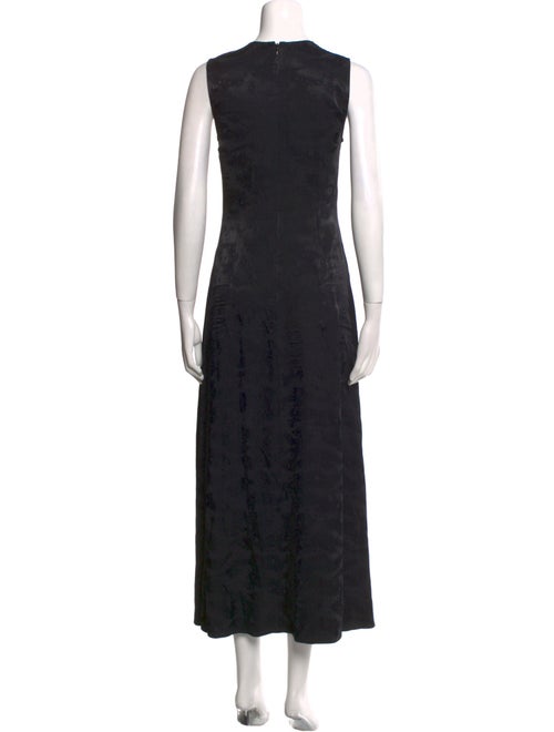 Moschino Jeans Crew Neck Long Dress