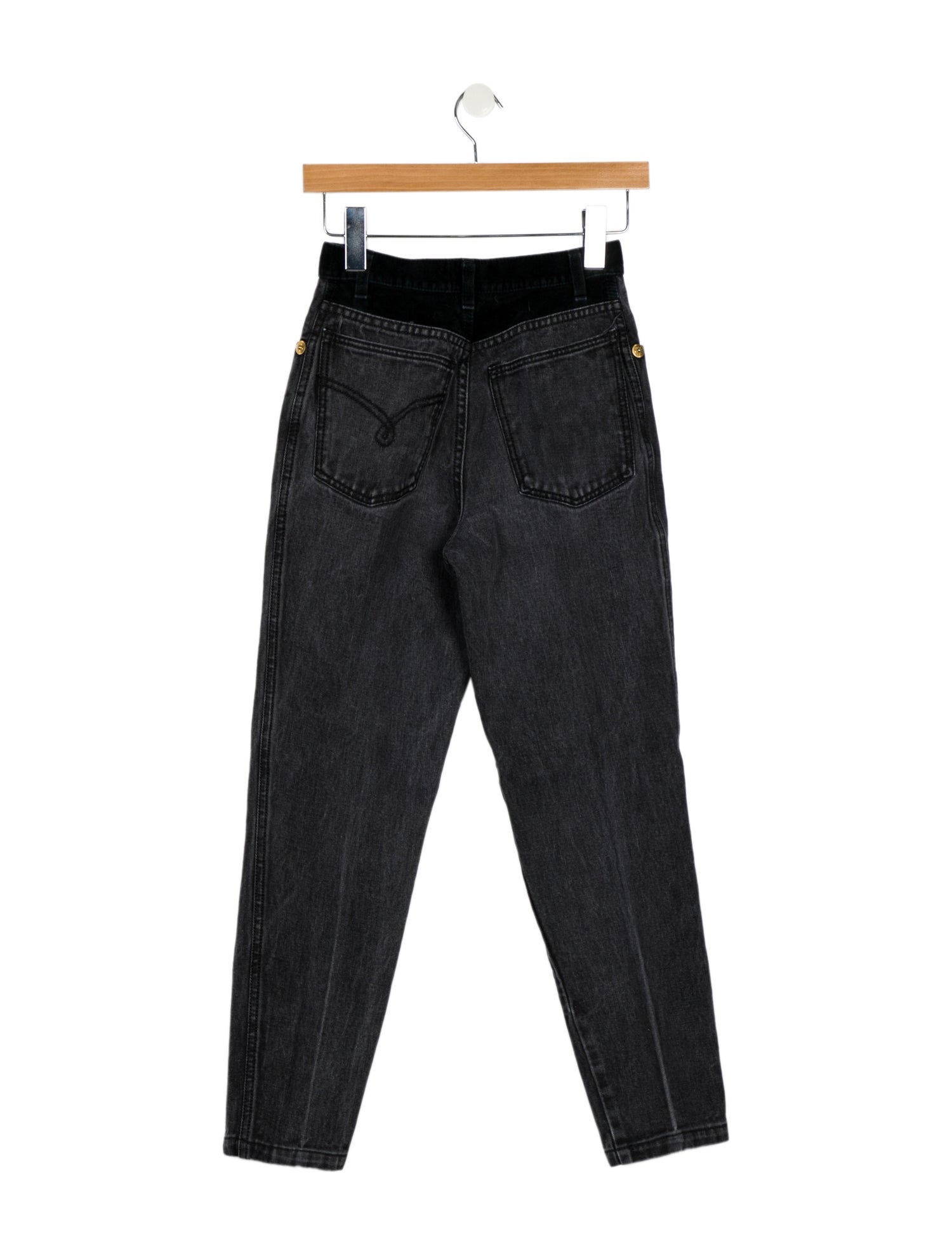 Moschino Jeans Mid-Rise Skinny Leg Jeans