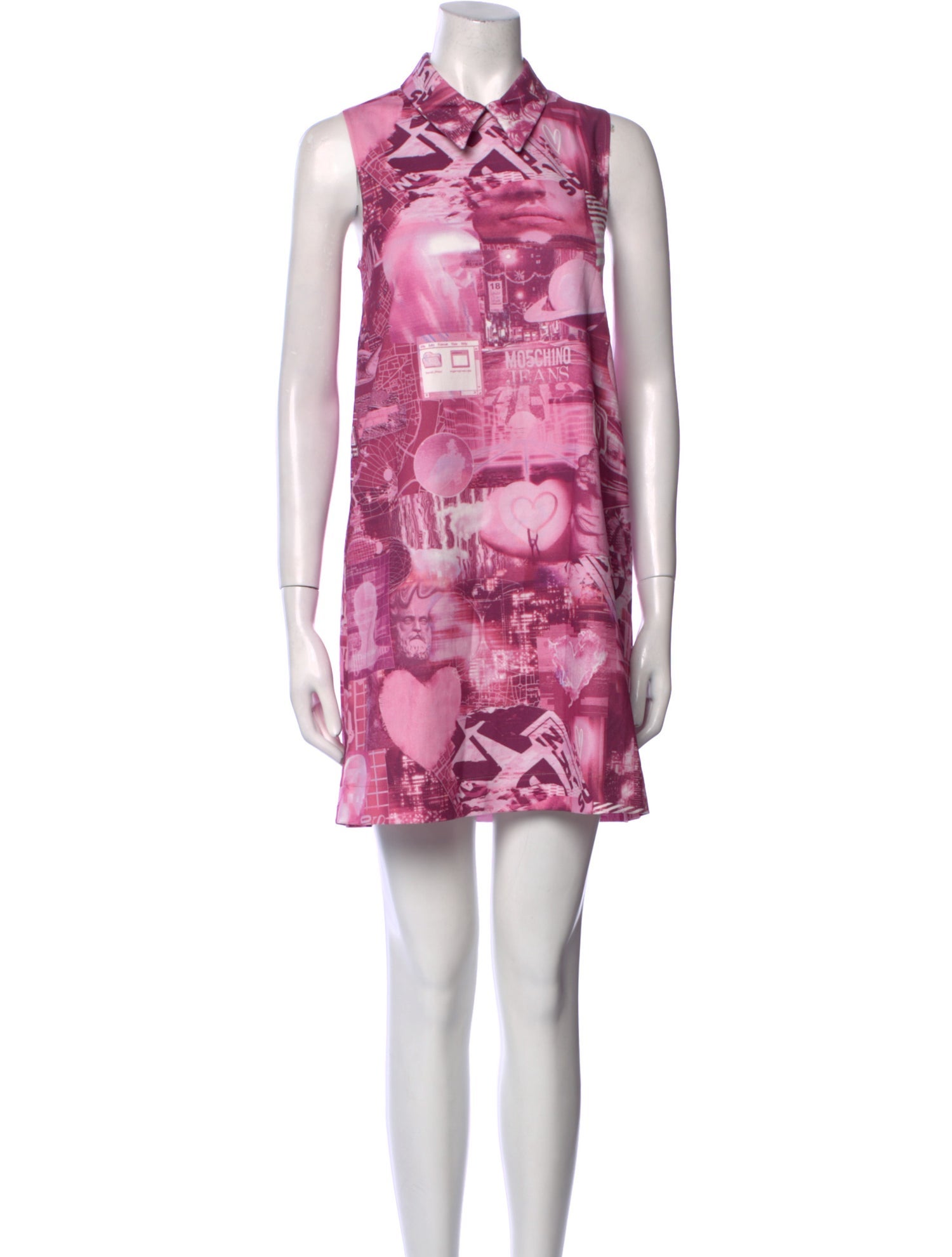 Moschino Jeans Printed Mini Dress