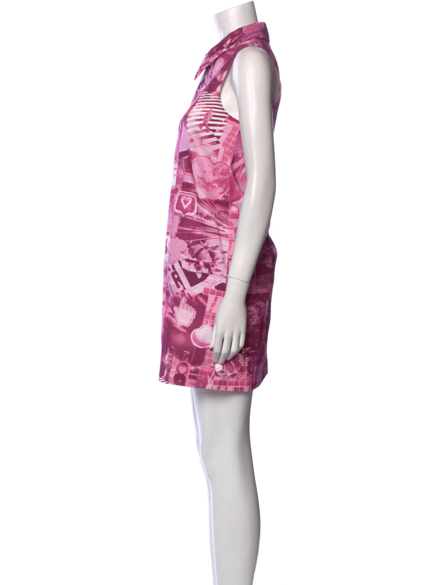 Moschino Jeans Printed Mini Dress