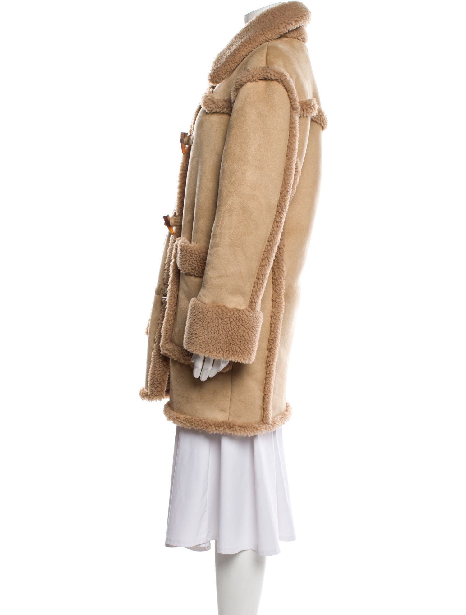 Moschino Jeans Faux Fur Faux Fur Coat