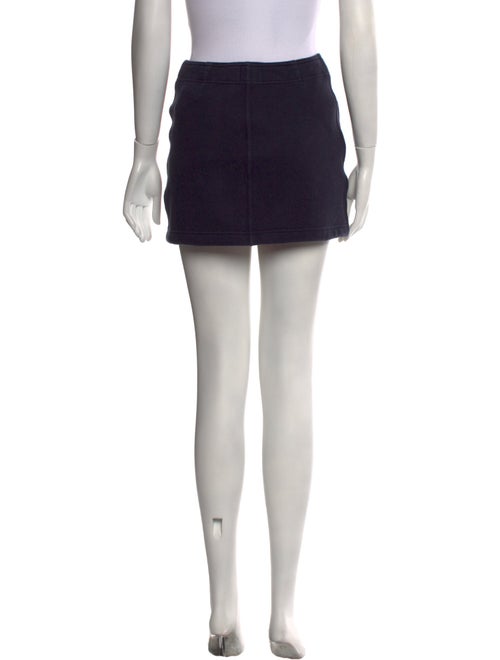 Moschino Jeans Pleated Accents Mini Skirt
