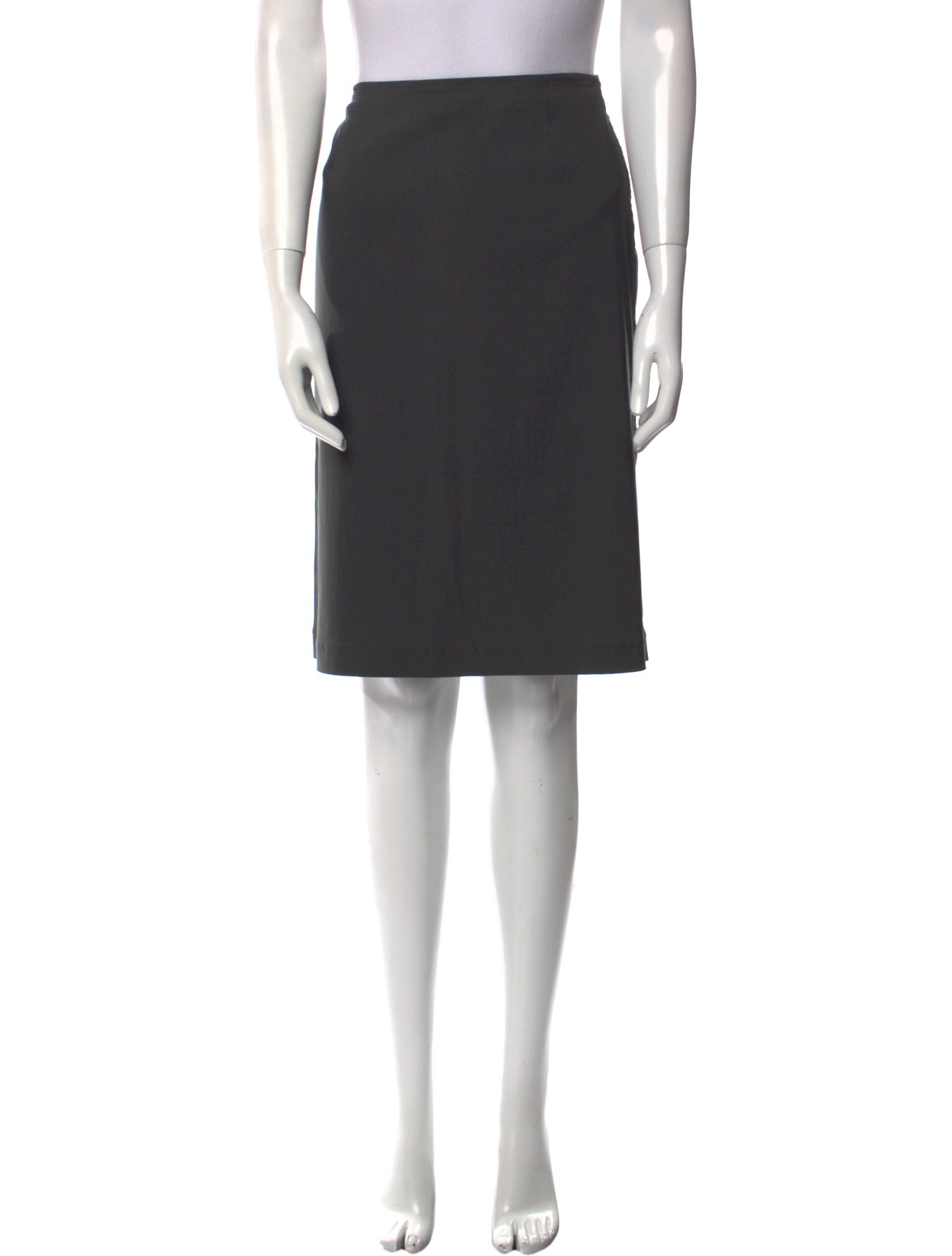 Moschino Jeans Wool Knee-Length Skirt