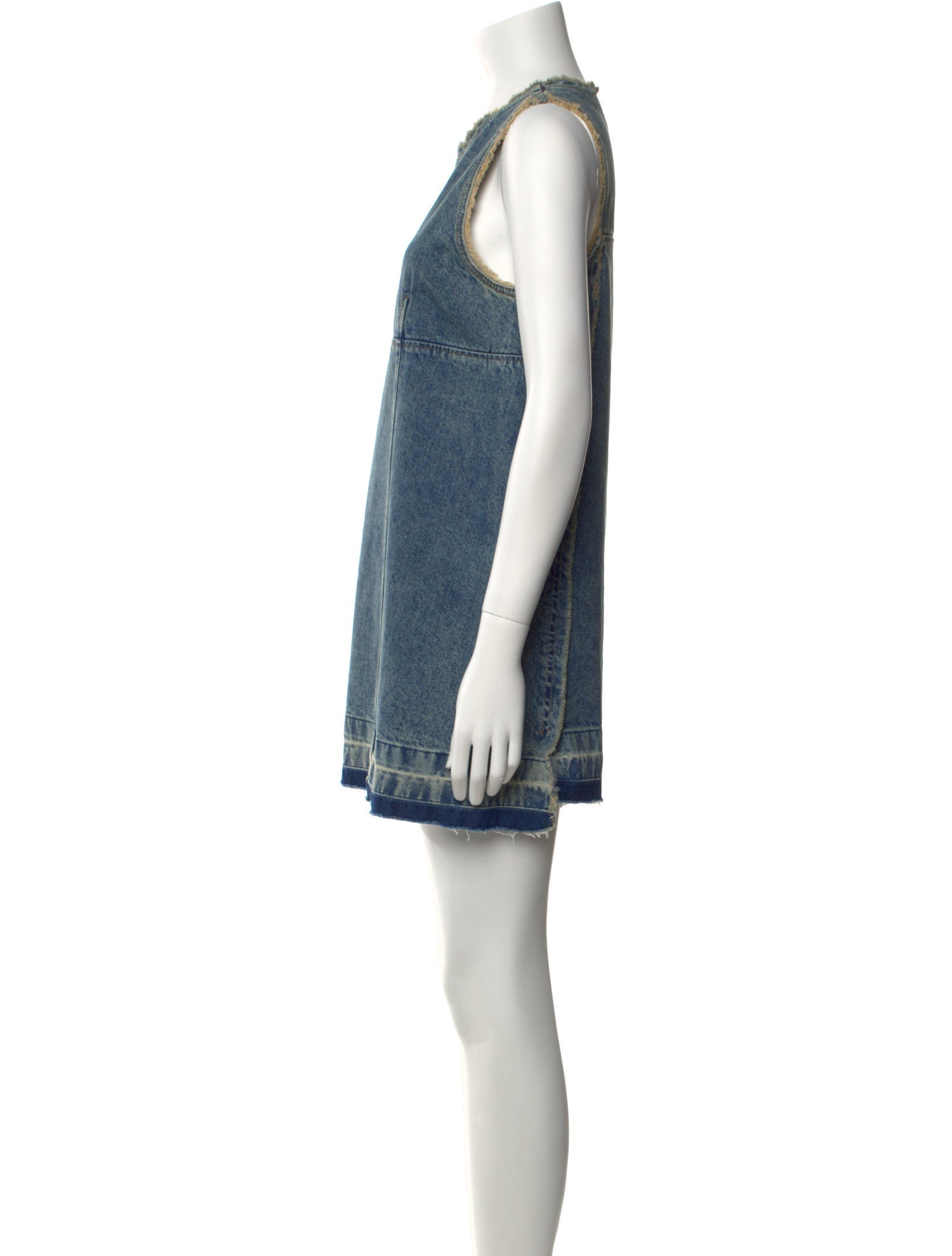 Moschino Jeans Crew Neck Mini Dress