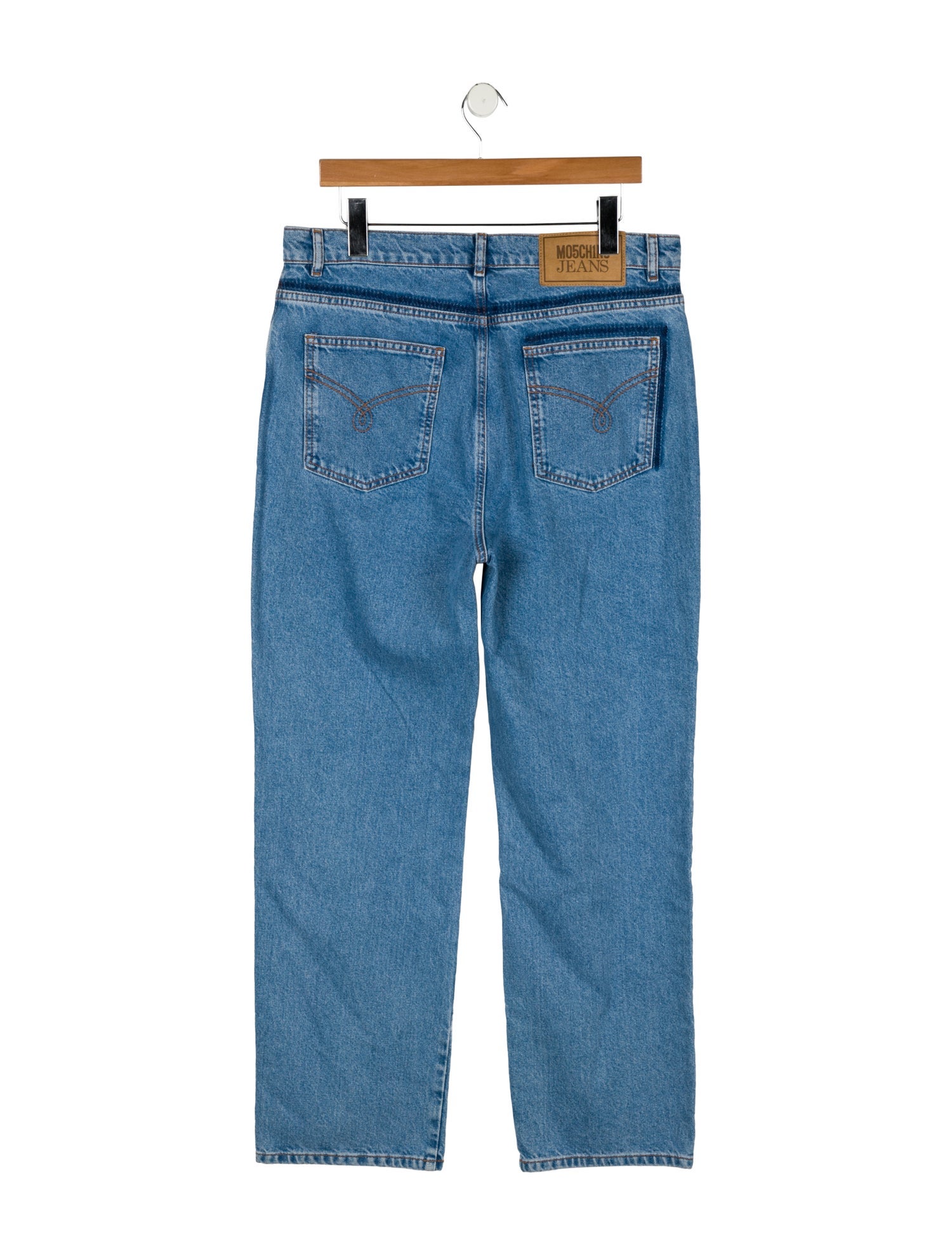 Moschino Jeans High-Rise Wide Leg Jeans w/ Tags