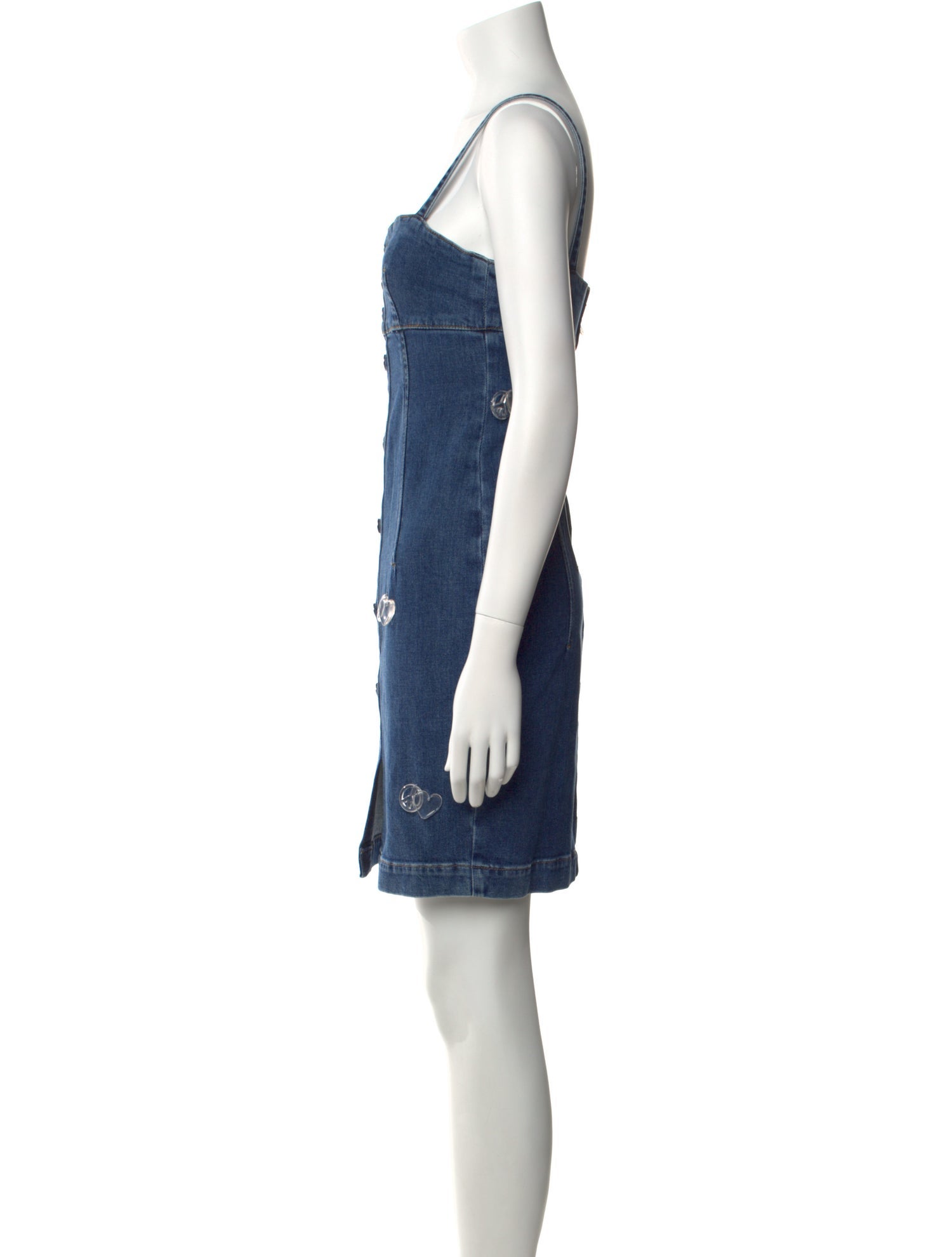 Moschino Jeans Square Neckline Mini Dress w/ Tags