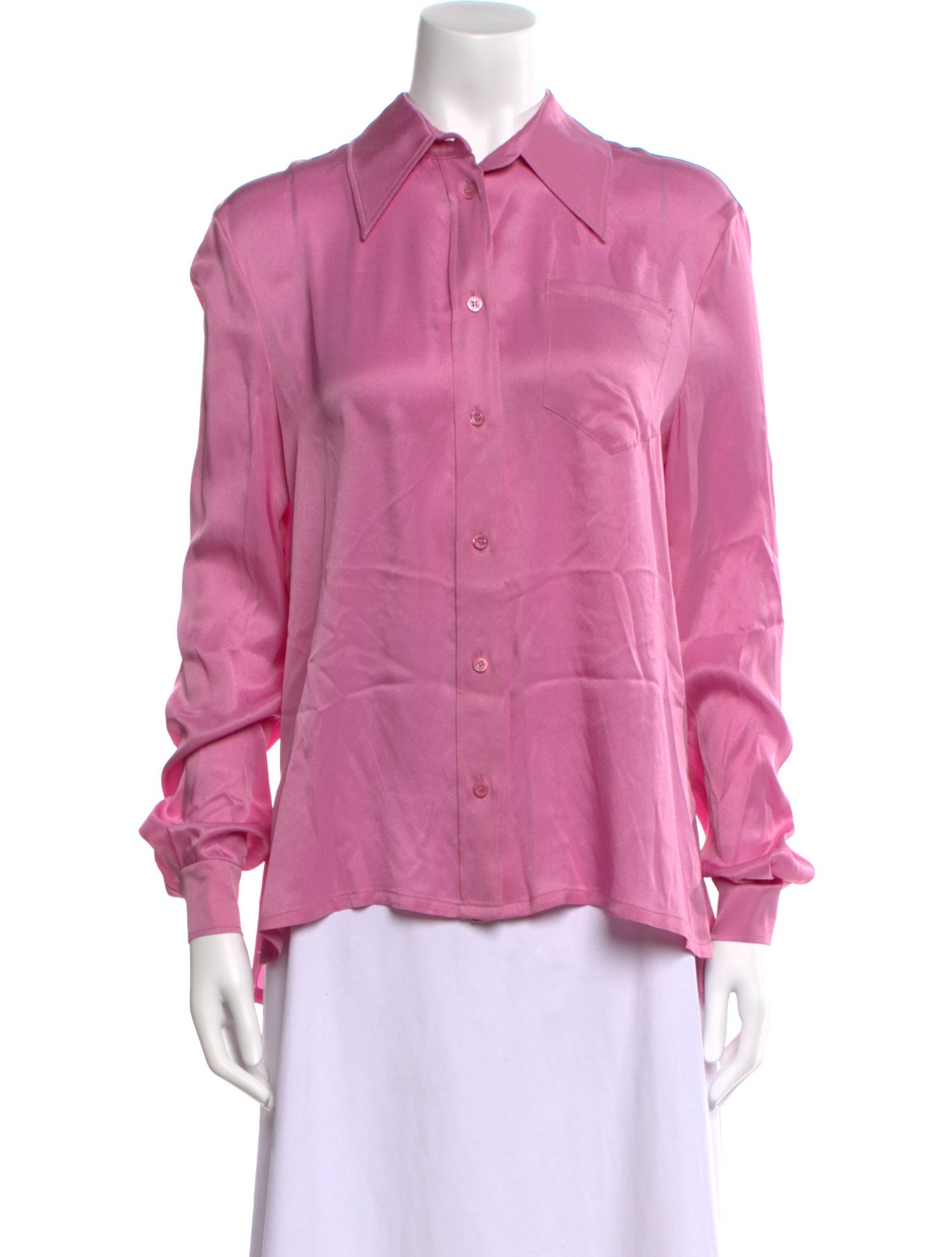 Moschino Jeans Long Sleeve Button-Up Top