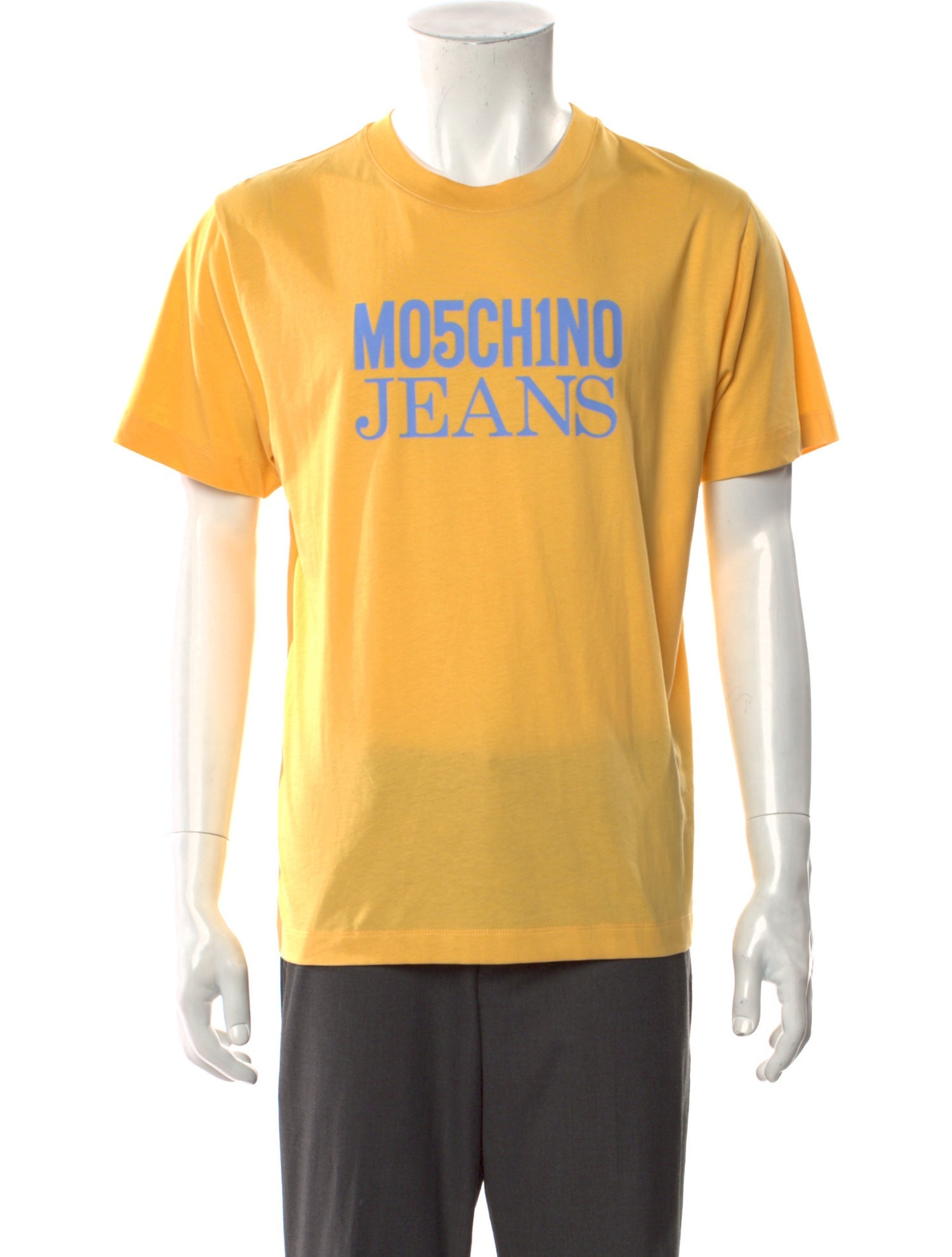 Moschino Jeans Graphic Print Crew Neck T-Shirt