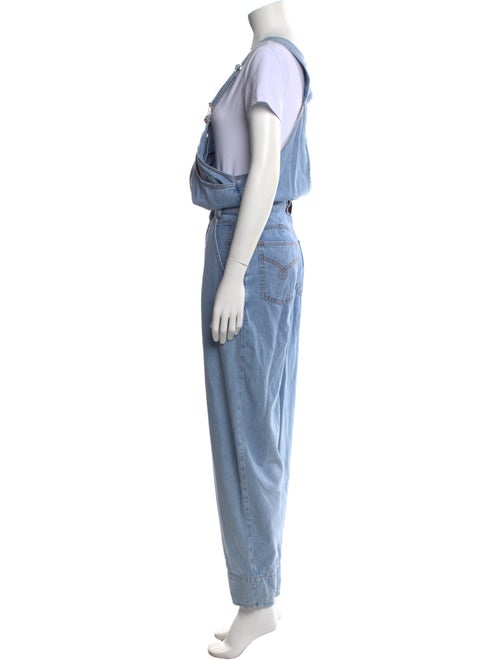 Moschino Jeans Square Neckline Jumpsuit