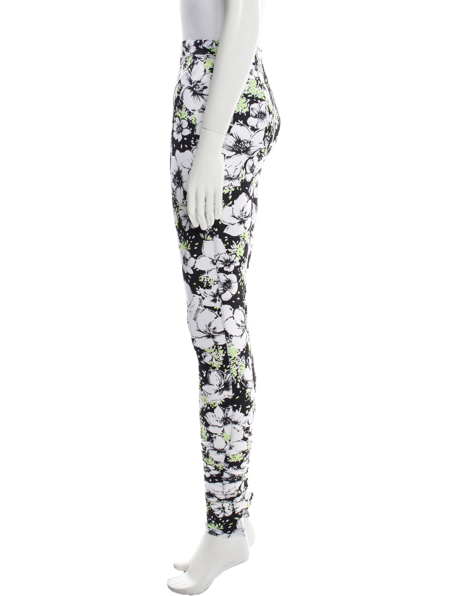 Moschino Jeans Printed Skinny Leg Pants