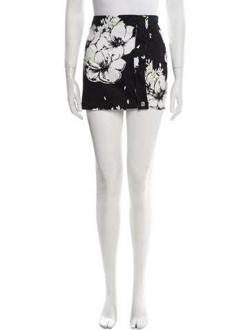 Moschino Jeans Skirts Floral Print Mini Skirt M
