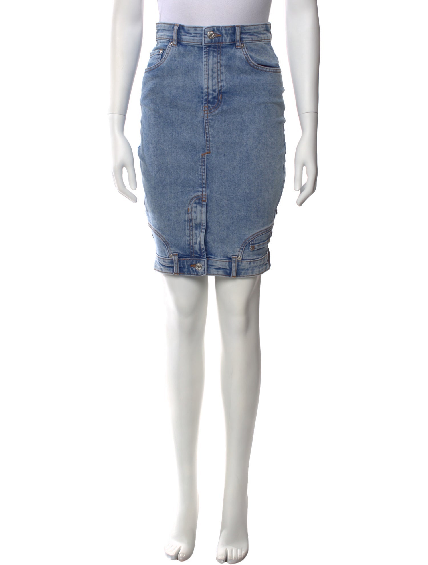Moschino Jeans Knee-Length Skirt w/ Tags
