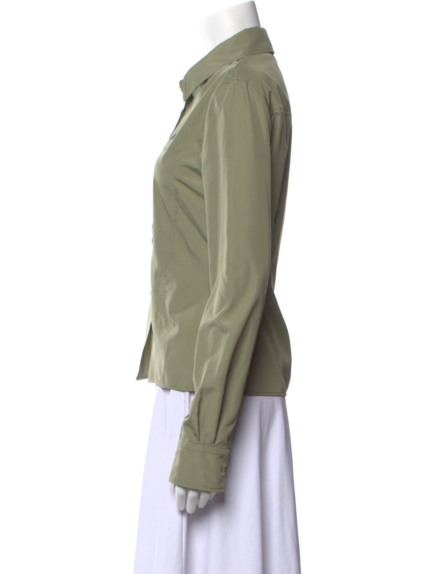 Moschino Jeans Long Sleeve Button-Up Top