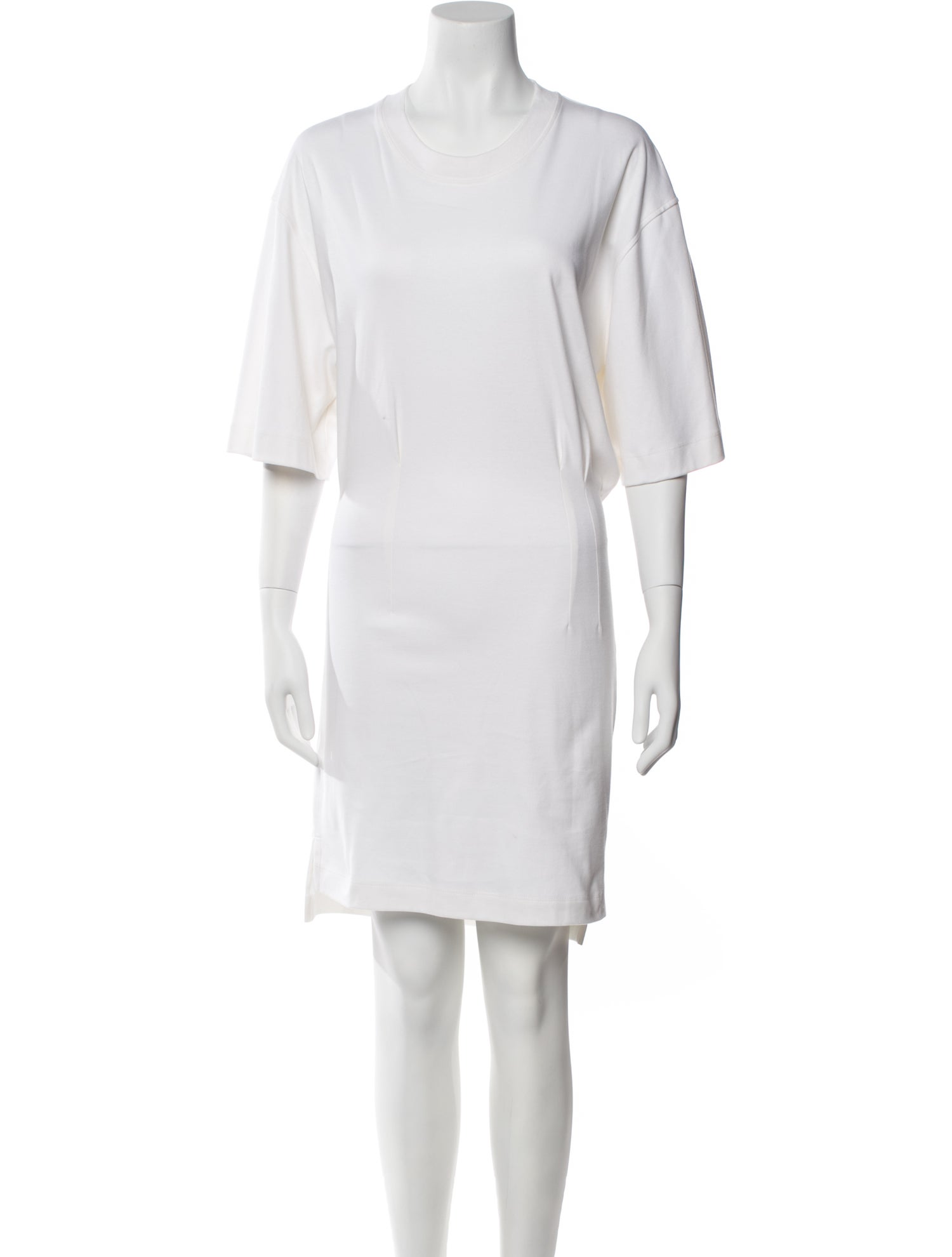 Moschino Jeans Scoop Neck Knee-Length Dress